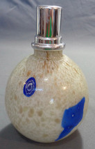 Vintage Scentier Glass Oil Lamp Fragrance Diffuser Murano Metallic Abstract - £23.83 GBP