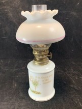 Vintage World Wide Arts Ceramic Holly Hobbie Oil Lamp A Mother&#39;s Remembrance - £11.92 GBP