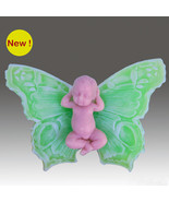 You are buying 2 soaps - &quot;3D Butterfly Baby Fairy&quot; handmade Scented soaps - $13.85