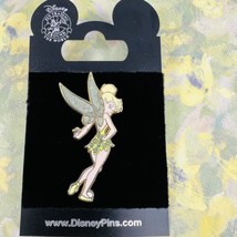 Disney Pin Trader Tinker Bell Jeweled Outfit Pin Original Card 2008 Pixie - £31.49 GBP