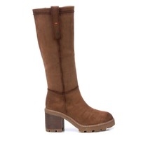 Xti women&#39;s casual suede boots in Camel - £109.22 GBP