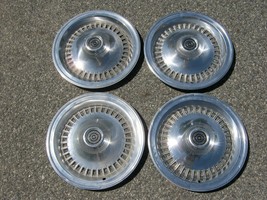 Genuine 1977 to 1979 Ford Thunderbird 15 inch hubcaps wheel covers - £34.70 GBP