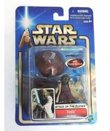 Star Wars Blue Saga Attack of the Clones Jedi Master Yoda - £9.43 GBP