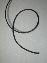 30&quot; Black Leather Cord - $3.00