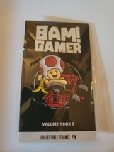 Toad Mario Kart Enamel Pin BAM! GAMER Box Exclusive Nintendo - £7.73 GBP
