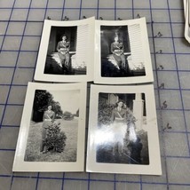 Vintage Photographs Lot 1945 Girl In Marching Band Uniform - $222.00 MXN