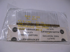 50 Pack Allen-Bradley Resistor 43K Ohm 1/4W 5% RCR07G433JS Carbon Compos... - $11.40
