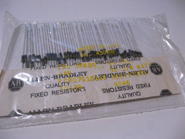 50 Pack Allen-Bradley Resistor 150 Ohm 1/4W 5% RCR07G151JS Carbon Compos... - $11.40
