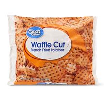 Great Value Waffle Cut French Fried Potatoes, 24 oz (Frozen) - $5.99