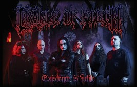 Cradle Of Filth Existence Is Futile Textile Poster Official Premium Fabric Flag - £13.98 GBP