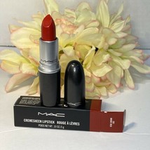 MAC Cremesheen Lipstick - 201 Brave Red - Full Size New in Box Free Ship... - $14.80