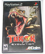 Playstation 2 - TUROK EVOLUTION (Complete with Manual) - $27.74 CAD