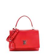 Louis Vuitton Lockme II Handbag Leather Red - £1,740.64 GBP