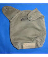 1973-1987 FRENCH ARMY MILITARY GREEN COVER CANTEEN POUCH INSULATED PARIS... - €19,62 EUR