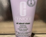 Clinique All About Clean Foaming Facial Soap 5oz Very Dry To Dry Combina... - $16.50