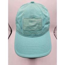 Simply Southern Aqua Blue Baseball Hat USA Flag Turtle Adjustable - $7.83