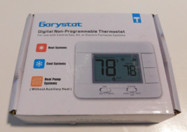 Garystat Digital Non-Programmable Thermostat G701 1HEAT/1COOL Brand New - $30.00
