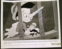 WALT DISNEY:DICK JONES:VOICE OF (PINOCCHIO) HAND SIGN AUTOGRAPH PHOTO  (... - $197.99