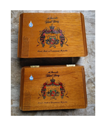 (2) A. Fuente Short Story Wooden Cigar Box 4 5/8 x 2 3/4 x 7 3/4 - Fast ... - €15,12 EUR