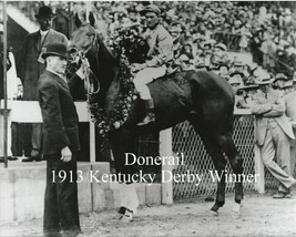1913 - DONERAIL after winning the Kentucky Derby - 10&quot; x 8&quot; - £15.68 GBP