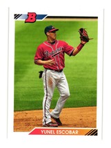 2010 Bowman #BT95 Yunel Escobar Atlanta Braves - £3.21 GBP