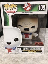 Funko Pop NEW Stay Puft Marshmallow Man Toasted Variant 109 Ghostbusters RARE - £35.41 GBP