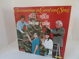 CHRISTMASTIME IN CAROL AND SONG RCA 289 RECORD ALBUM ARTHUR FIEDLER - £4.38 GBP