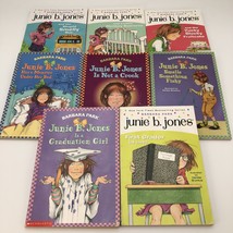 Lot of 8 Junie B. Jones Paperback Books by Barbara Park &amp; Ill. by Denise Bronkus - £7.86 GBP