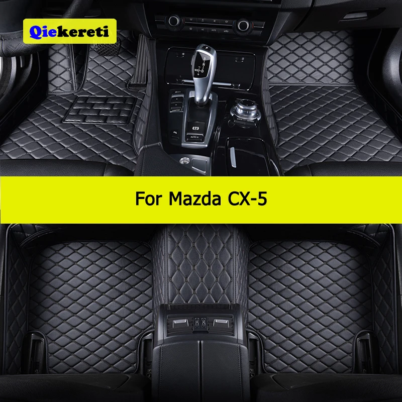 Qiekereti Custom Car Floor Mats For Mazda CX5 CX-5 Auto Carpets Foot Coche - £64.59 GBP+