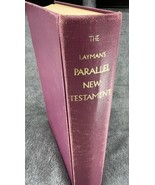 Vintage The Layman’s Parallel New Testament Zondervan Purple Hardbound - £9.35 GBP