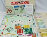 Monopoly 1985 Parker Brothers Classic Complete #0009 Vintage Original - £18.79 GBP