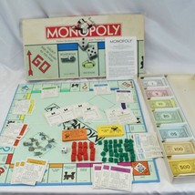 Monopoly 1985 Parker Brothers Classic Complete #0009 Vintage Original - £18.46 GBP