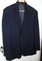 Ralph Lauren Men&#39;s Black 44 Long Cashmere Blazer Jacket Sport Coat NEW No Tags - $213.75