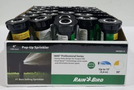 RAIN BIRD Dual Spray Quarter Pattern 4" Pop-Up Spray Head 1804Q (Qty 25) - $148.45