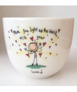 Portmeirion - Juicy Lucy - Candle - &quot;Mum you light up the world with you... - €5,30 EUR