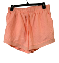 Sexy Basics Women&#39;s Athletic Workout Shorts with Pockets, Peach, Medium - £7.72 GBP
