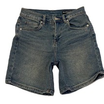BLANK NYC Shorts Blue Denim Bermuda Jeans Women&#39;s Size 25 - £14.38 GBP