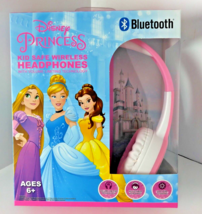 Disney Princess Kid Safe Headphones Wireless Bluetooth - Pink/White - FAST SHIP! - £19.39 GBP