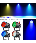 4PC 19x15W LED Par Zoom Light RGBW 4IN1 For DJ Party Wedding DMX Stage Lighting - €535,74 EUR 4PC 19x15W LED Par Zoom Light RGBW 4IN1 For DJ Party Wedding DMX Stage Lighting - €535,74 EUR