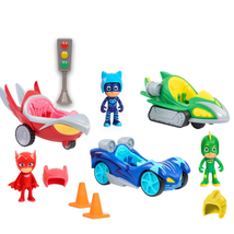 PJ Masks Turbo Blast Ultimate Vehicle Set Catboy Owlette Gekko Kids Toy Playset - £41.93 GBP