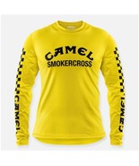 Camel Smokercross motocross enduro trial MTB downhill jersey yellow long... - $36.00