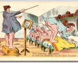 French Military Comic Scatological Orchestra Conductor Farts UNP DB Post... - $18.66