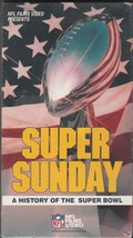 Super Sunday - A History of the Super Bowl ~ 1988 ~ VHS ~ NFL Films ~ NI... - $5.94