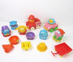 VTG Nerfuls Katie Bitsy Bart Fetch Officer Bob Sparky Fire Truck Ball Figure Lot - $49.45