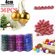 36 PCs Christmas Color Ball Whole Box Set - £7.02 GBP