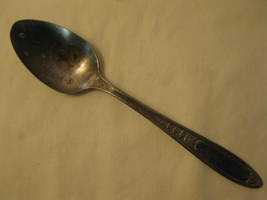 S.L. &amp; G.H. Rogers co. 1929 Enchantment Pattern Silver Plated 7&quot; Table Spoon #2 - £5.48 GBP