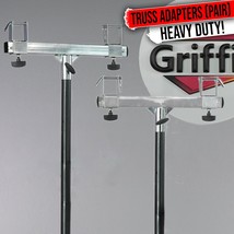 GRIFFIN T Bar Adapters for Lighting Truss Stands (2)| Triangle or Square Trussin - $59.79