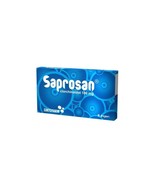 OTC Saprosan,100 mg,10 tbs, Gastroenterocolitis, diarrhea, dysentery, gi... - $361.75 MXN