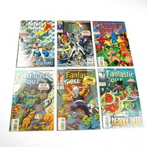 6 Vintage 1993-94 Fantastic Four Marvel Comic Books 375, 377, 378, 379, 383, 385 - £23.88 GBP