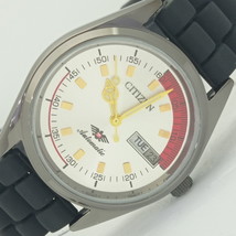 REFURBISHED CITIZEN OLD AUTOMATIC 8200 JAPAN MENS WATCH + 1 STRAP a415239-1 - $25.99